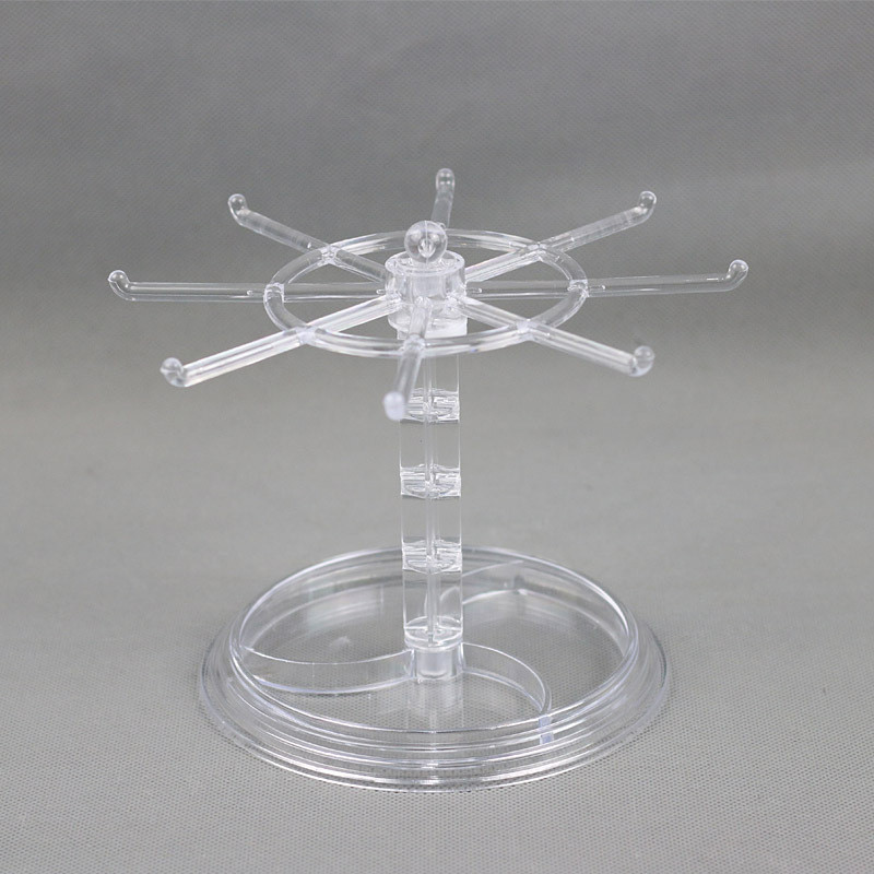 Raktų pakabukas, pakabukai, vitrinos, laikymo lentynėlė, pasukama kabykla Plaukų žiedo virvė darbalaukio apdailos laikiklis auskarų laikrodžiui