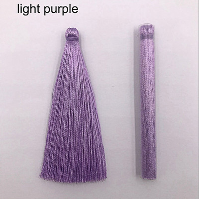 5db/tétel 65mm-es burkolat Bojt Selyem Bojt Rojtok Varrás Bang Bojt Dísz Kézzel Készített Függöny Bojt Barkács kézműves ékszerkészítéshez