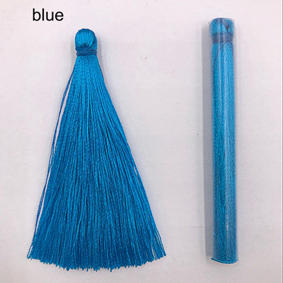 5db/tétel 65mm-es burkolat Bojt Selyem Bojt Rojtok Varrás Bang Bojt Dísz Kézzel Készített Függöny Bojt Barkács kézműves ékszerkészítéshez