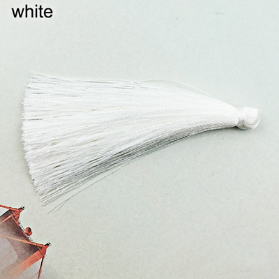 5db/tétel 65mm-es burkolat Bojt Selyem Bojt Rojtok Varrás Bang Bojt Dísz Kézzel Készített Függöny Bojt Barkács kézműves ékszerkészítéshez