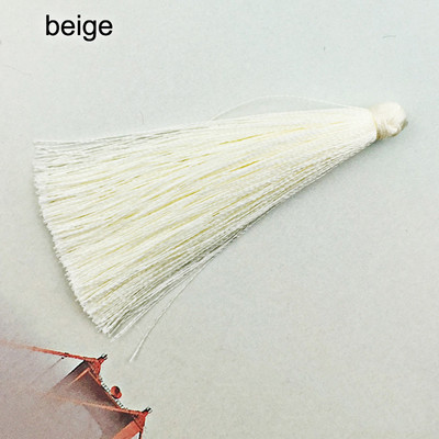 5db/tétel 65mm-es burkolat Bojt Selyem Bojt Rojtok Varrás Bang Bojt Dísz Kézzel Készített Függöny Bojt Barkács kézműves ékszerkészítéshez