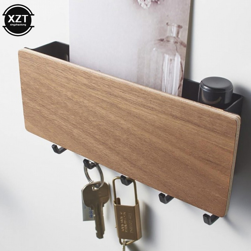 Raktų kabykla medinė vintažinė sieninė kablys Vietą taupantis Lengvas montavimas Buitinis prieškambario Miegamojo durys Galinės laikymo lentynos Dekoratyvinis kambarys
