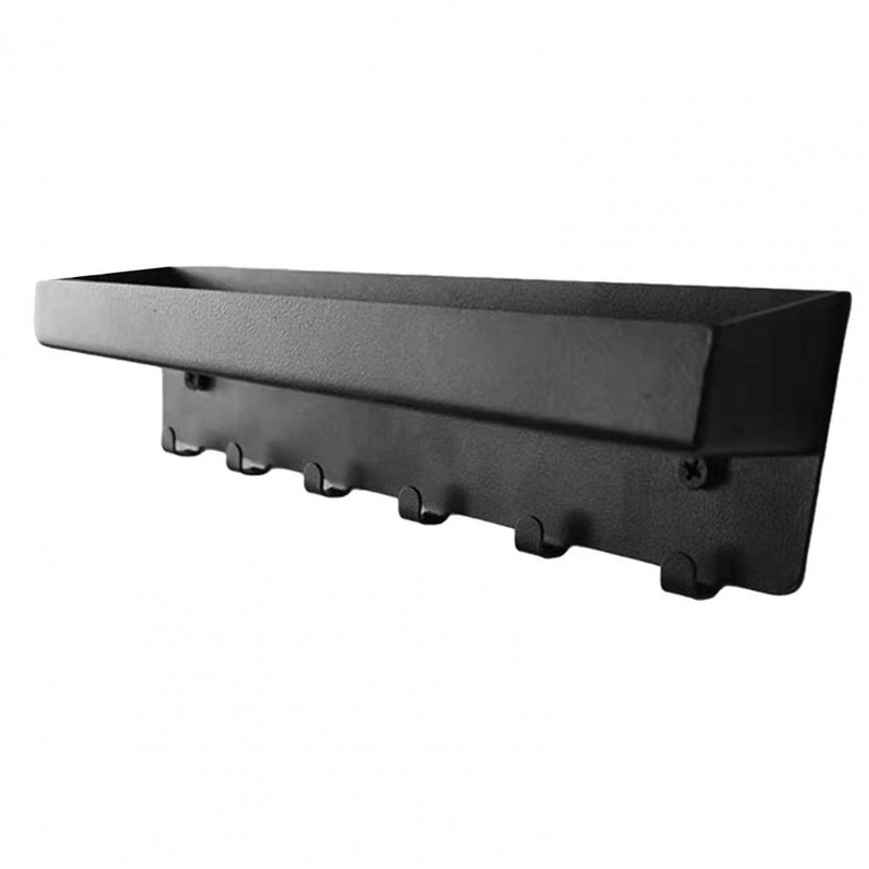 Raft practic cu cârlig pentru chei Suport pentru chei stabil multifuncțional Suport pentru chei ușor de instalat