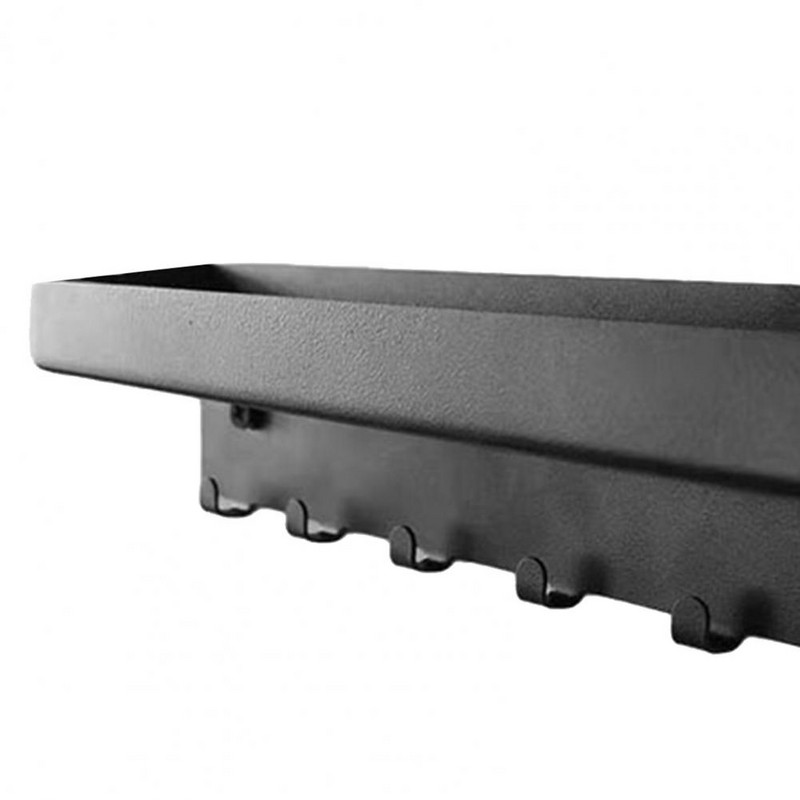 Raft practic cu cârlig pentru chei Suport pentru chei stabil multifuncțional Suport pentru chei ușor de instalat