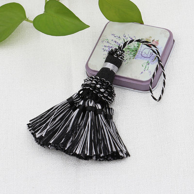 1 gab. Aizkaru pušķi Mazo pušķu bārkstis Apdares apdare Piekarināms kulons DIY istabas aksesuāri Atslēgu pušķi rotaslietas aksesuāri