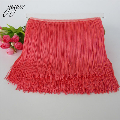 1 jardi 15 cm pikk narmas pits tutt polüester pits trimmiga lint Ladina tantsu seeliku kardina narmad õmblemiseks isetegemise tarvikud