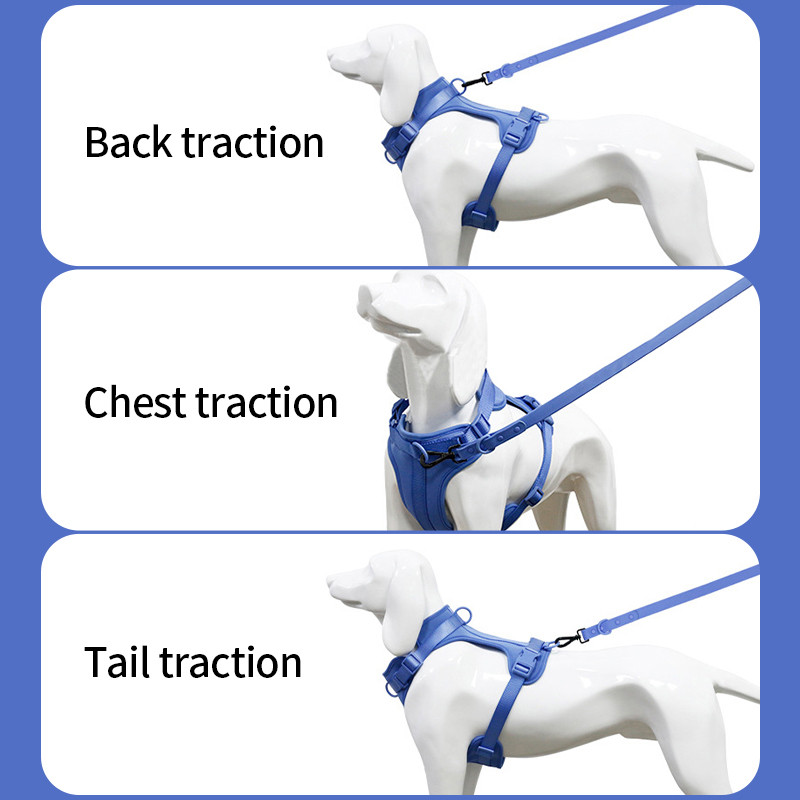 Regulējamas mājdzīvnieku krūškurvja suņu siksnas Elpojošas vestes āra treniņu siksnas maziem un vidējiem suņiem Siksnas un pavadas pastaigām