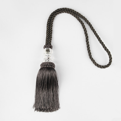 1 τμχ Κρεμαστό μπαλάκι με φούντα κουρτίνα δέσιμο Απλές μεγάλες φούντες Κρεμαστό μενταγιόν Διακόσμηση σπιτιού Κουρτίνα μονόσφαιρα Αξεσουάρ δωματίου