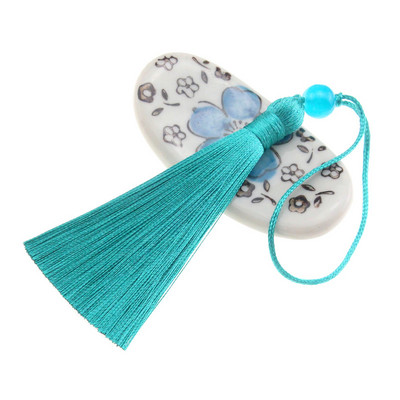 5 vnt. 7 cm su karoliukais Kutų siuvimas Užuolaidos Priedai „Pasidaryk pats“ raktų pakabukas Mobiliojo telefono dirželiai pakabukas Kraštas amatams Papuošalų gamyba