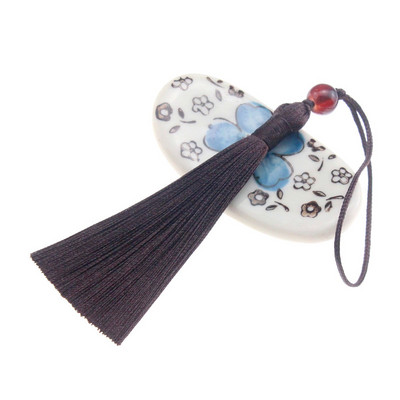 5 vnt. 7 cm su karoliukais Kutų siuvimas Užuolaidos Priedai „Pasidaryk pats“ raktų pakabukas Mobiliojo telefono dirželiai pakabukas Kraštas amatams Papuošalų gamyba