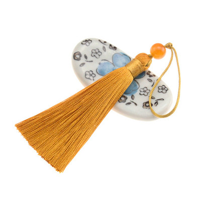 5 vnt. 7 cm su karoliukais Kutų siuvimas Užuolaidos Priedai „Pasidaryk pats“ raktų pakabukas Mobiliojo telefono dirželiai pakabukas Kraštas amatams Papuošalų gamyba