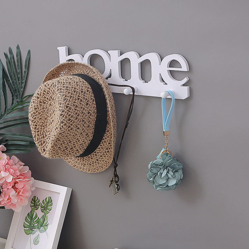 Suport chei Raft pentru poștă Raft de intrare Cârlige de montare pe perete Organizator de sortare de chei pentru scrisori Cârlig de intrare Umerașe de perete cu 4 cârlige