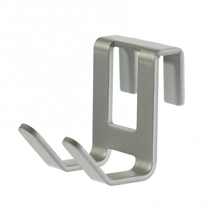 Kuke za vrata u obliku slova H Prostor, aluminijska vješalica bez rupa za staklo Držači za ključeve za tuširanje Stalak za ručnike Kuhinja Polica za kupaonicu Kućni organizatori