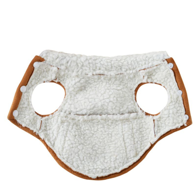 Ρούχα για σκύλους κατοικίδιων ζώων Χειμερινά μπουφάν Κοστούμι ζεστό φλις γιλέκο Velet Μικρό σκυλί Γιλέκο μοτοσικλέτας Παλτό ένδυσης ΝΕΑ Προμήθειες Κατοικίδια