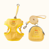 Postroj pre psov s vodítkom, teplý kreslený králik, postroj pre domáce zvieratá, šteňa, pre malé zvieratá, olovené produkty, potreby pre domáce zvieratá