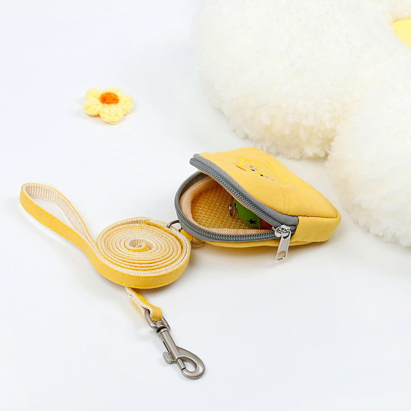 Postroj pre psov s vodítkom, teplý kreslený králik, postroj pre domáce zvieratá, šteňa, pre malé zvieratá, olovené produkty, potreby pre domáce zvieratá