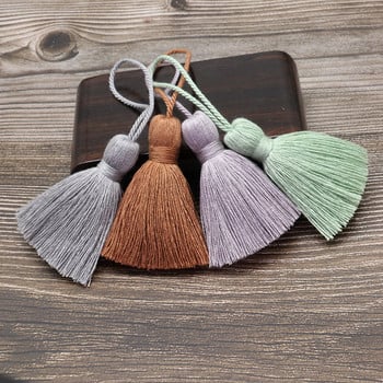 5/10Pcs Tassel Bookmarks pendant Charms Crafts Чист памук Пискюли Четка за Направи си сам Аксесоари за изработка на бижута Украсете завеса