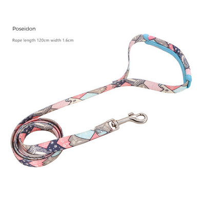 Suņu iejūga atstarojoša suņu vestes iejūga Regulējama elpojoša mājdzīvnieku iejūga pavadas virvju komplekts maziem lieliem suņiem treniņiem brīvā dabā