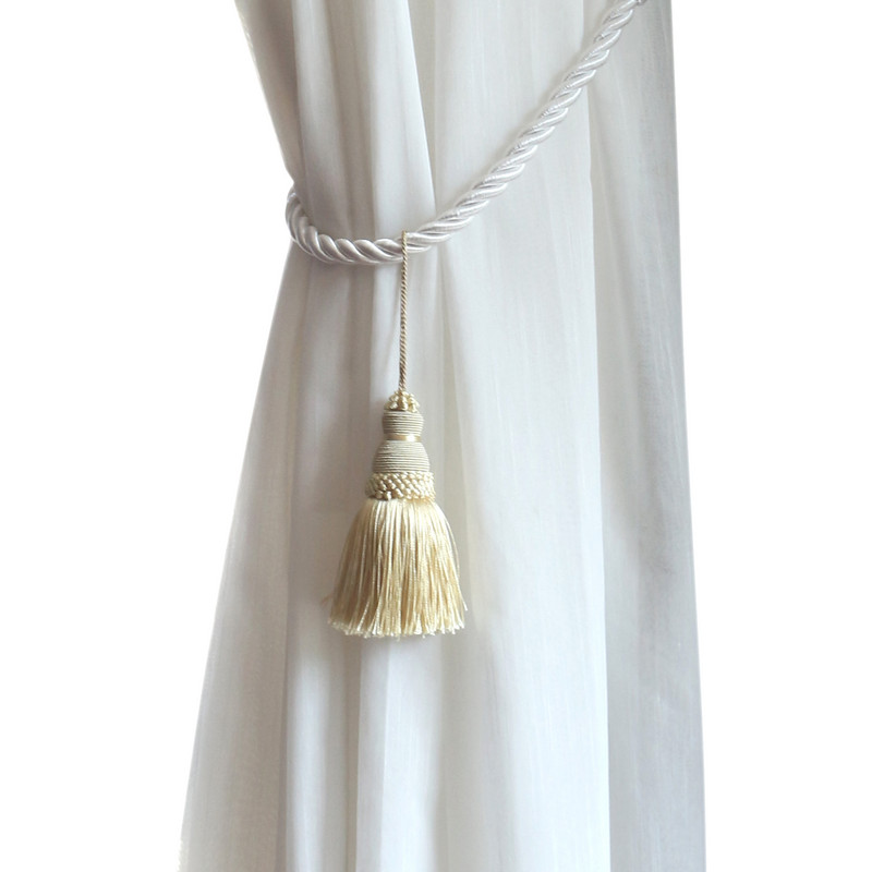 2 buc. ciucuri de aur agățat pandantiv draperii decorative, accesorii, ciucuri cheie pentru ciucuri pentru perdele, bricolaj, ciucuri, ornamente cu franjuri