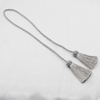 1db Szobakiegészítők Bojt függöny nyakkendő rojt Kézzel készített függönykötő hátak Függő golyó csat kötél függöny tartó kötszer