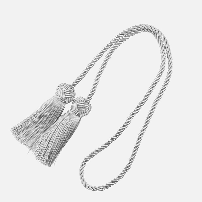 1db Szobakiegészítők Bojt függöny nyakkendő rojt Kézzel készített függönykötő hátak Függő golyó csat kötél függöny tartó kötszer