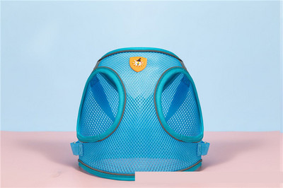 Novi reflektirajući sigurnosni pojasevi za kućne ljubimce Setovi prsnog pojasa za male srednje pse, mačke Modni prozračni pojasevi, prsluk, remen za prsa za štene