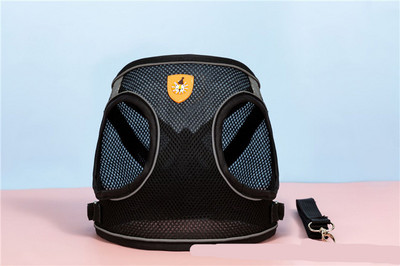 Novi reflektirajući sigurnosni pojasevi za kućne ljubimce Setovi prsnog pojasa za male srednje pse, mačke Modni prozračni pojasevi, prsluk, remen za prsa za štene