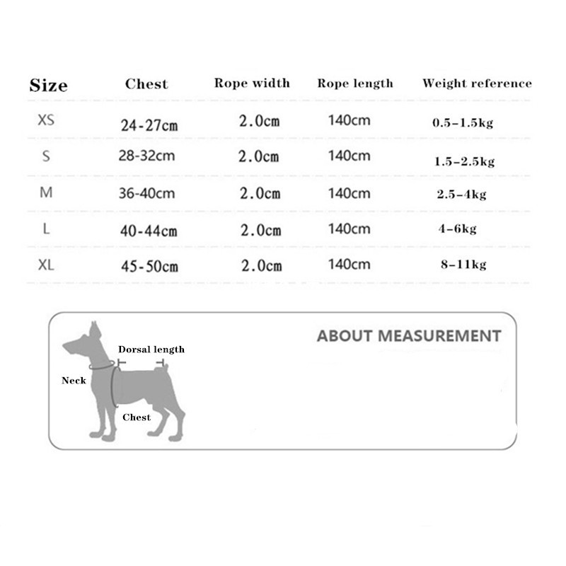 Novi reflektirajući sigurnosni pojasevi za kućne ljubimce Setovi prsnog pojasa za male srednje pse, mačke Modni prozračni pojasevi, prsluk, remen za prsa za štene
