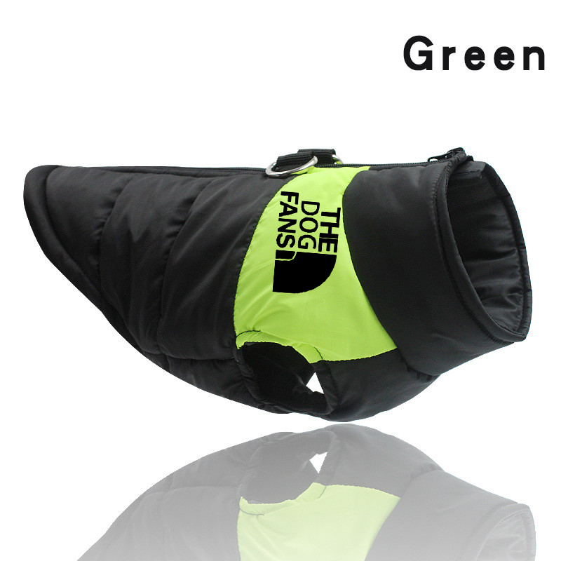 Ziemas silti mājdzīvnieku suņu apģērbi apģērbi mājdzīvnieku veste rāvējslēdzēja jaka Ūdensizturīgi maziem vidēji lieliem suņiem franču buldogs labradors