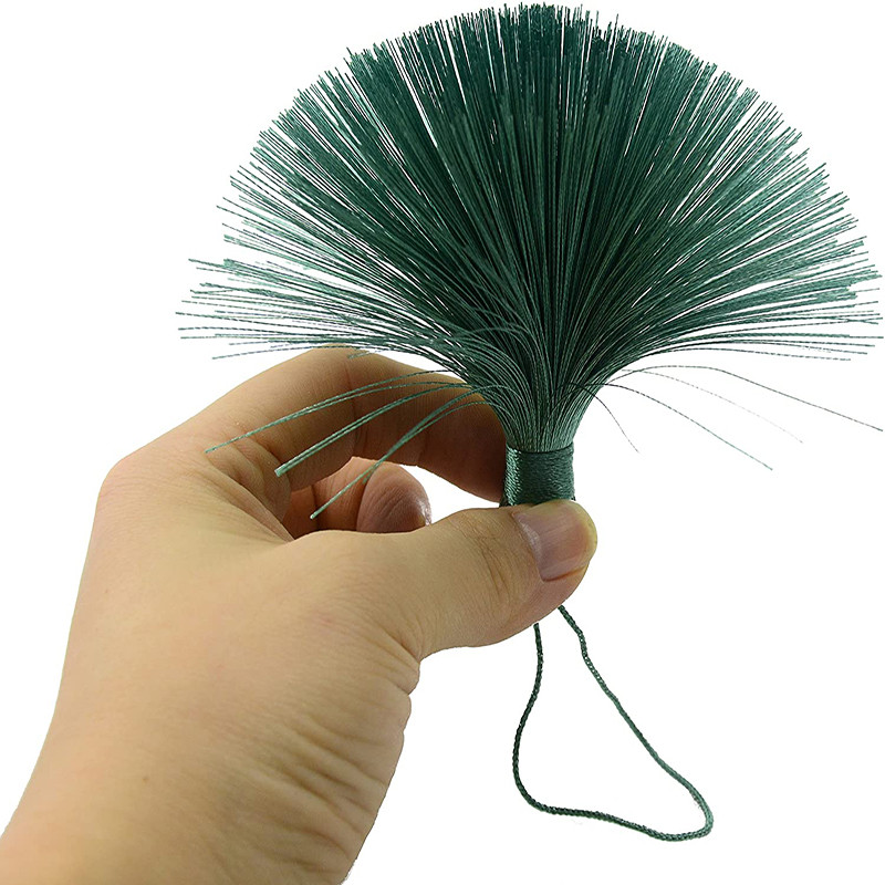 10τμχ Πολυεστερικές μεταξωτές φούντες Χειροποίητες κρεμαστές φούντες για χειροτεχνίες για κοσμήματα Κατασκευή DIY Διακόσμηση σπιτιού Κουρτίνες ραπτικής Αξεσουάρ