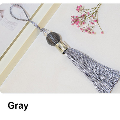 2db/tétel 10cm-es golyós bojt akasztókötéllel selyemvarró bojt Díszkulcsbojt függöny-lakás dekorációhoz