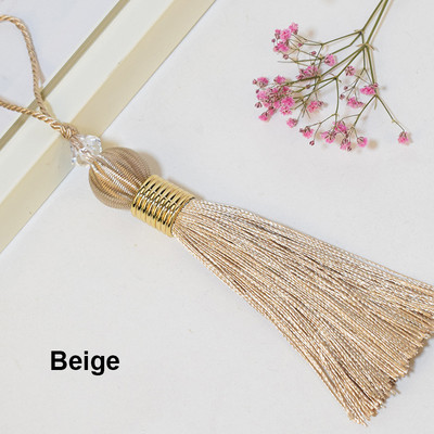 2db/tétel 10cm-es golyós bojt akasztókötéllel selyemvarró bojt Díszkulcsbojt függöny-lakás dekorációhoz