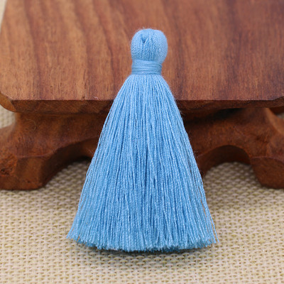 20 ks 5 cm polyesterové bavlnené strapcové prívesky DIY remeslá náušnice šperky odevná taška bytový textil strapcové ozdobné komponenty