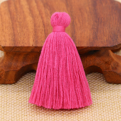 20 ks 5 cm polyesterové bavlnené strapcové prívesky DIY remeslá náušnice šperky odevná taška bytový textil strapcové ozdobné komponenty