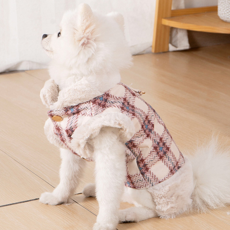 Jachetă pentru câini pentru animale de companie Îmbrăcăminte chihuahua haine calde pentru câini haine haine vestă pentru câini mici și mijlocii XS-2XL