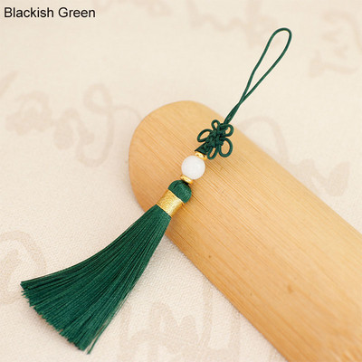 5db/tétel Jade Gyöngy Bojt Kínai Csomó Selyem Bojt Barkács kézműves Ajándék Ékszer készítés Fülbevaló Kiegészítő Ruházat Medál Dekor