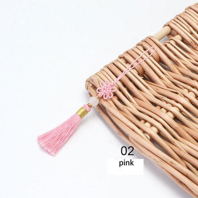 5db/tétel Jade Gyöngy Bojt Kínai Csomó Selyem Bojt Barkács kézműves Ajándék Ékszer készítés Fülbevaló Kiegészítő Ruházat Medál Dekor