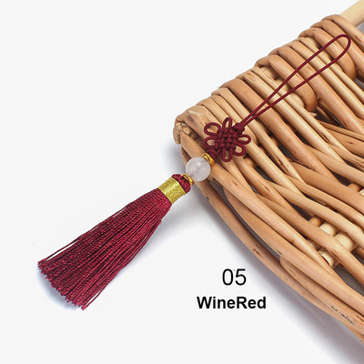 5db/tétel Jade Gyöngy Bojt Kínai Csomó Selyem Bojt Barkács kézműves Ajándék Ékszer készítés Fülbevaló Kiegészítő Ruházat Medál Dekor