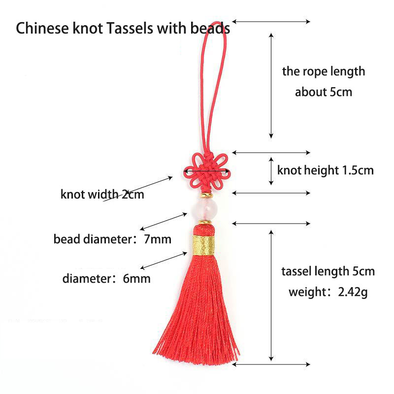 5db/tétel Jade Gyöngy Bojt Kínai Csomó Selyem Bojt Barkács kézműves Ajándék Ékszer készítés Fülbevaló Kiegészítő Ruházat Medál Dekor