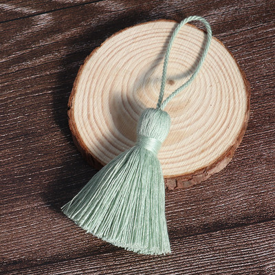 10 τμχ πολυεστερικό βαμβακερό μενταγιόν με κρόσσια λεία φούντα DIY ένδυμα χειροτεχνίας Κουρτίνες για το σπίτι Υφάσματα Σκουλαρίκια Κοσμήματα Φούντες Διακοσμητικά