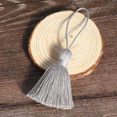 10 τμχ πολυεστερικό βαμβακερό μενταγιόν με κρόσσια λεία φούντα DIY ένδυμα χειροτεχνίας Κουρτίνες για το σπίτι Υφάσματα Σκουλαρίκια Κοσμήματα Φούντες Διακοσμητικά