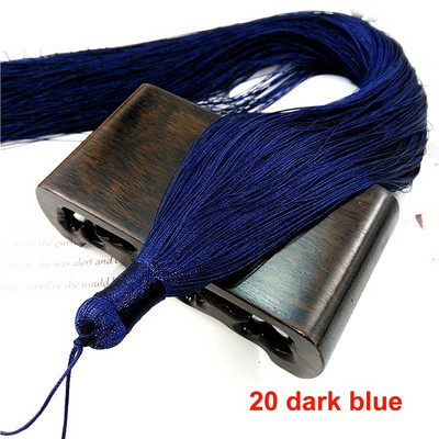 1 ks 50 cm polyesterové hodvábne korálky, strapce, štetce, strapce, ozdoby na remeslá, DIY šperky, hľadanie, ozdoby, doplnky na záclony