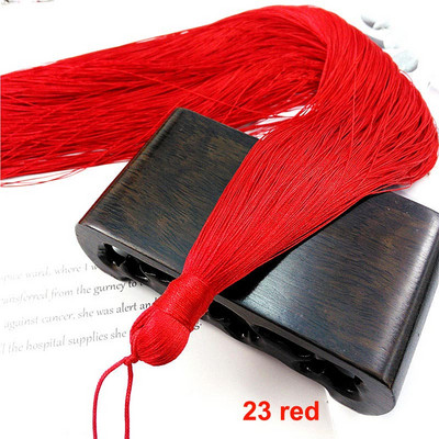 1 ks 50 cm polyesterové hodvábne korálky, strapce, štetce, strapce, ozdoby na remeslá, DIY šperky, hľadanie, ozdoby, doplnky na záclony