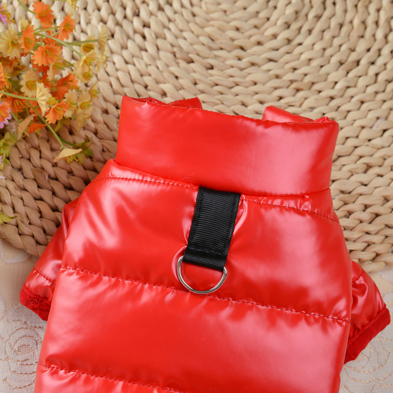 Ρούχα σκυλιών για κουτάβι για μικρά σκυλιά Ζεστό παχύρρευστο μπουφάν Chihuahua Yorkies για κατοικίδια Ζακέτα γαλλικού μπουλντόγκ πατημασιά με επένδυση γιλέκο προμήθειες για κατοικίδια