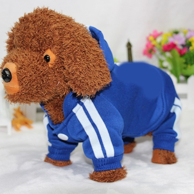 ÁRUHÁZ Téli meleg kisállat kutyaruhák pulóverek kis közepes méretű kutyáknak Francia bulldog édes kölyökkutya ruházat XS-XXL