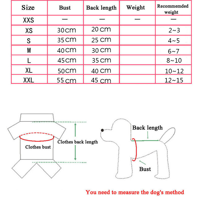 ÁRUHÁZ Téli meleg kisállat kutyaruhák pulóverek kis közepes méretű kutyáknak Francia bulldog édes kölyökkutya ruházat XS-XXL