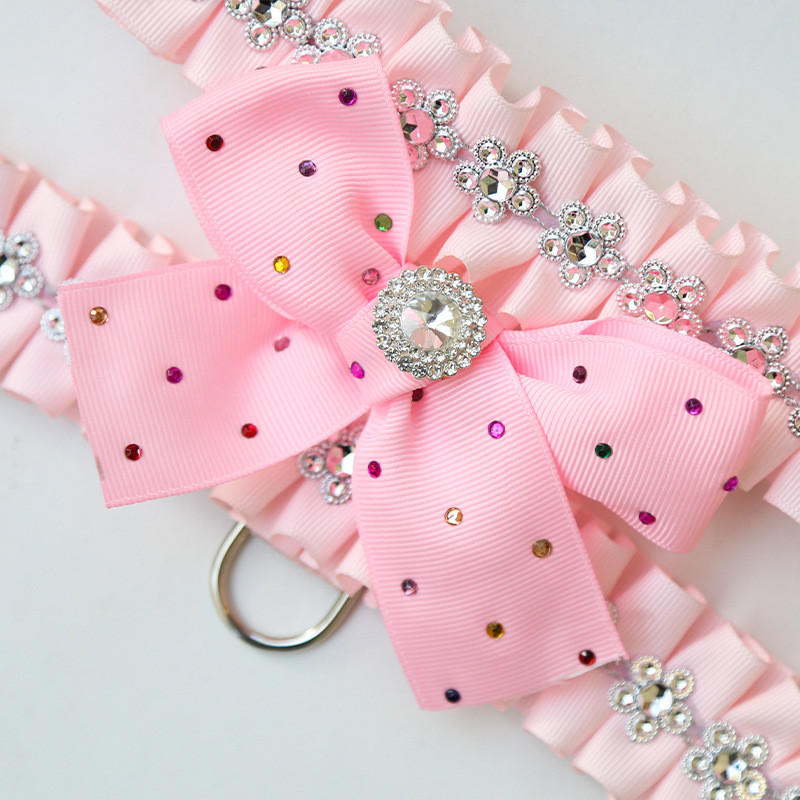 Kikilips koerarakmete jalutusrihm Blingi kivikivist kutsika rinnarihmaga koerarihm Kassi rakmed Vest Lemmikloomatarvikud Chihuahua Yorkie