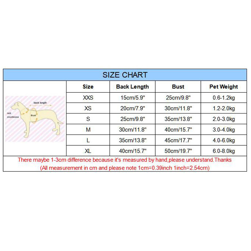 12 värvi Cartoon Kutsika Vest Riided Soojad Koerte Riided Chihuahua Prantsuse buldogi Talvine Koeramantel Väikestele Koertele Lemmiklooma Kassi Riided