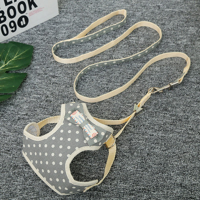 Mājdzīvnieku suņu rūtainu zirglietu veste modes mīksta kaķa krūškurvja siksna jauks priekšgala kucēna zirglietas suns āra pastaigu virve Čivava mājdzīvnieku piederumi