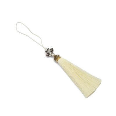 1 τεμ/τσάντα Μεταξωτή φούντα βούρτσα κρόσσια Sling Tassels Trim με χάντρες μενταγιόν για ράψιμο κουρτίνες κοσμήματα Αξεσουάρ DIY διακόσμηση γάμου